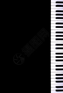 钢琴键盘白色黑色钥匙乐器音乐背景图片
