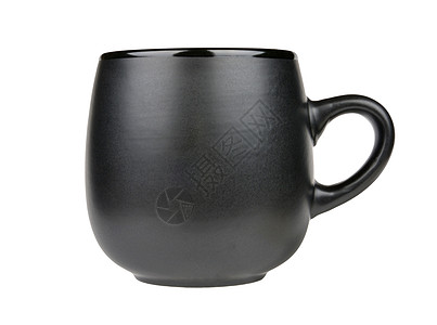 黑色陶瓷杯陶器杯子陶瓷图片