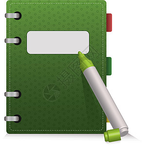 绿色日记图片