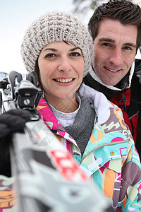 Sk 夫妇男性滑雪女性朋友娱乐女士夫妻游客女朋友旅游图片
