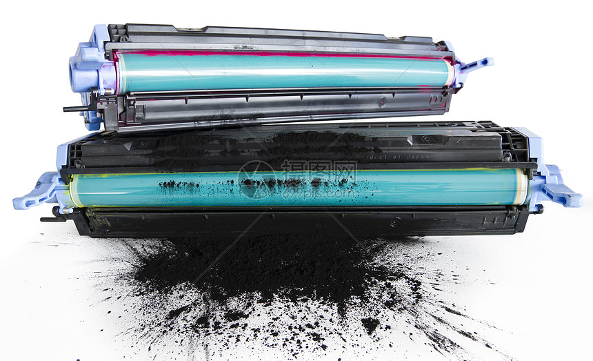 打印机墨盒激光黑色塑料笔芯喷墨碳粉回收图片