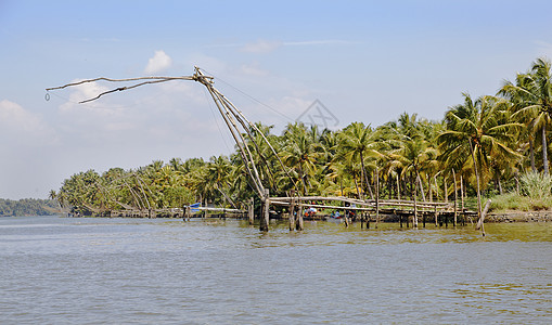 杜拉拉水上Kerala 印度喀拉拉背景