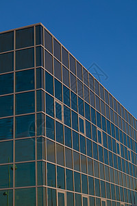 办公大楼办公室城市场景组织公司反射窗户摩天大楼金融生长背景图片