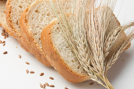 面包和耳朵杂货店收成营养玉米核心小麦稻草谷物收获碳水图片