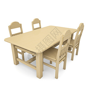 木制桌和椅子座位展示厅房间幼儿园文学餐桌橙子房子想像力设计图片