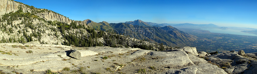 滑斜坡山峰远足花岗岩全景倾斜风景山脉峰会孤峰荒野图片