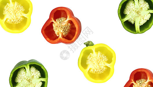 彩色甜甜的胡椒卫生美食烹饪橙子保健蔬菜食物饮食辣椒香料图片
