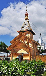 俄罗斯穆罗姆三一修道院木灵教堂图片