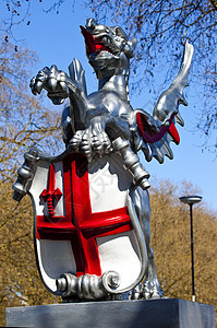 伦敦之龙城旅行雕塑观光历史性旅游地标景点城市历史纪念碑图片