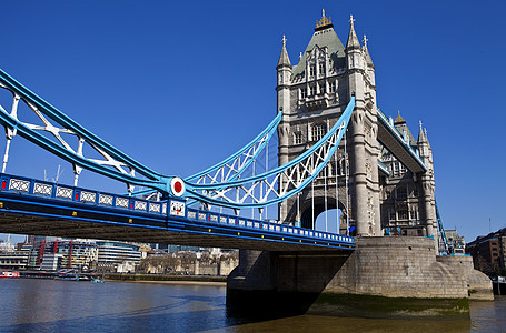 伦敦塔桥历史性城市旅行吸引力建筑学开端游客历史观光英语图片