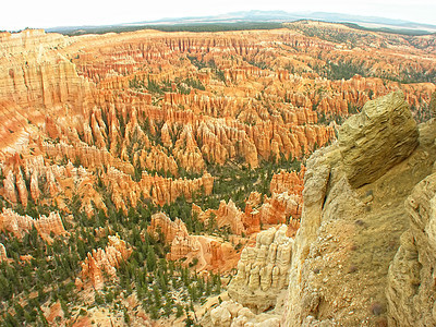 日落点的视图巅峰巨石地质学旅游侵蚀高原国家公园旅行峡谷图片