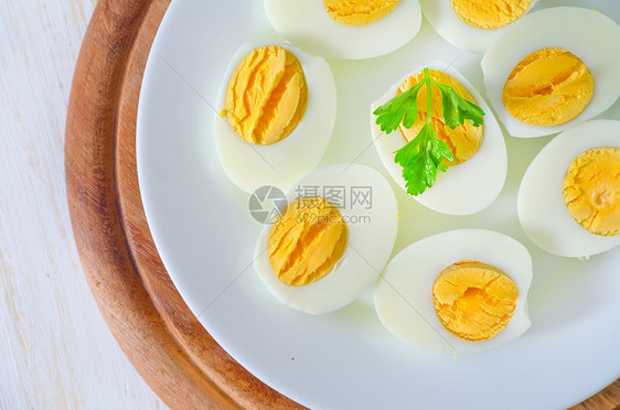 煮鸡蛋小吃凉菜椭圆形食物营养烹饪美食素食沙拉早餐图片