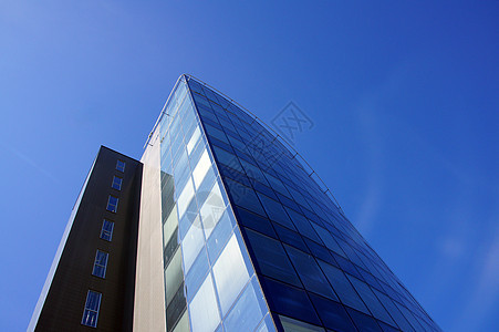 建筑大楼高楼天空玻璃反射城市建筑学摩天大楼市中心金属技术图片