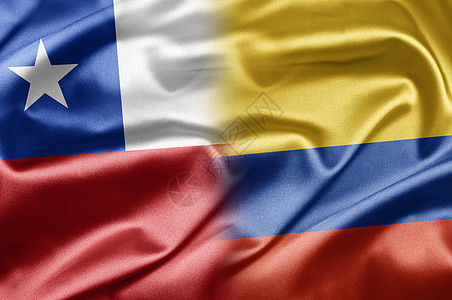 智利和哥伦比亚背景图片