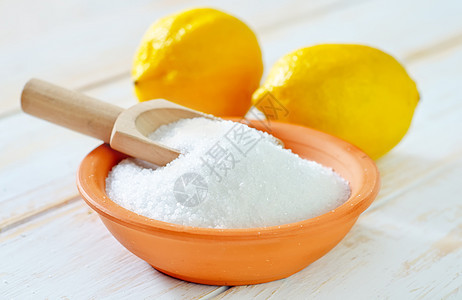 柠檬酸柠檬水果化学品营养果汁添加剂化学味道勺子科学图片