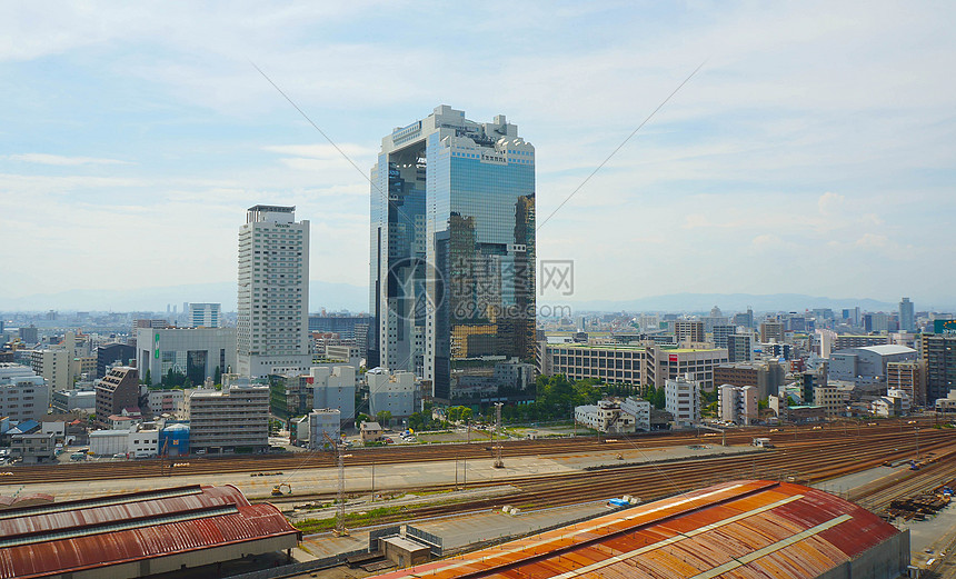 大阪游客旅行酒店办公室建筑物城市火车地标交通图片