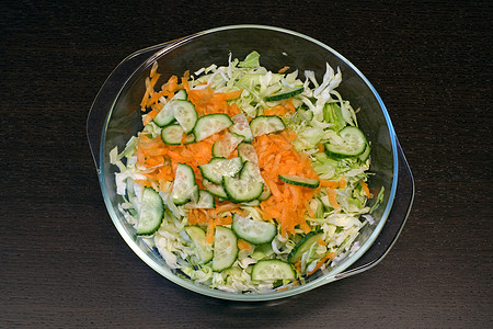黄瓜胡萝果卷心菜混合组合背景图片