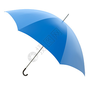 蓝伞插图阳伞蓝色图片