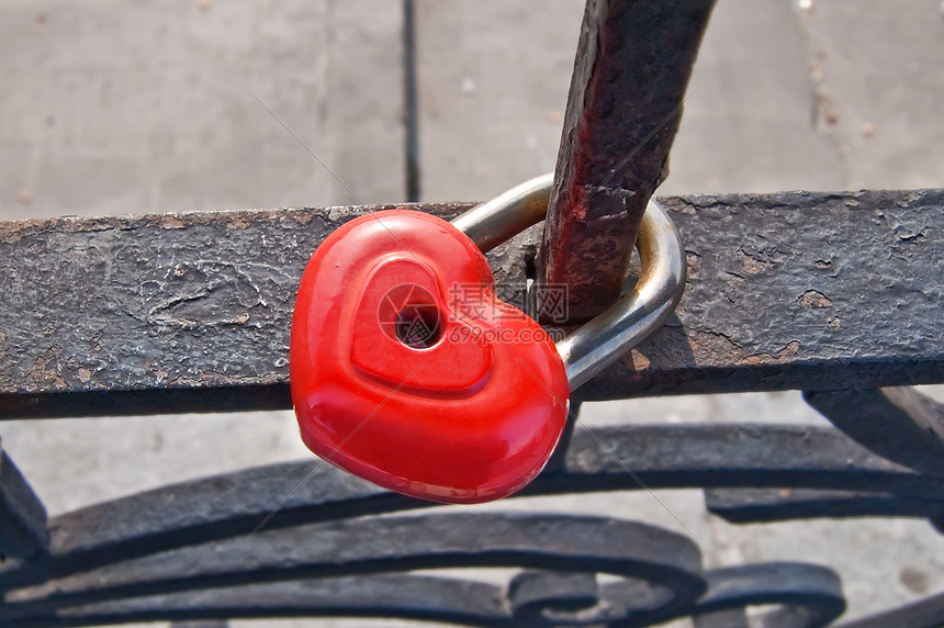 红锁忠诚友谊浪漫吉祥物相互性爱情挂锁匹配传统幸福图片