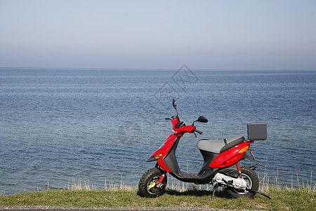 去游泳了风景农村海景摩托车运输寂寞闲暇日光海岸娱乐图片