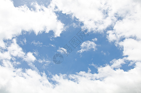 蓝蓝天空积雨太阳季节天堂场景臭氧自由蓝色编队空气图片