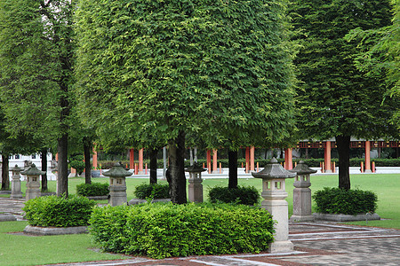 中华花园旅游植物旅行建筑学房子建筑游客城市装饰桌子图片