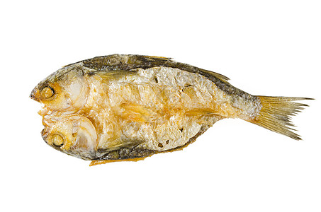 干鱼美味食品海鲜盐渍小鱼尾巴背景图片