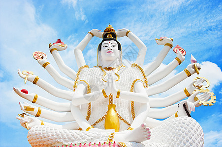 泰国什瓦神像 高岛图片