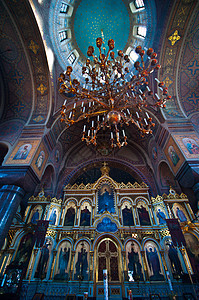 乌斯彭斯基大教堂建筑地标教会宗教历史金子图片