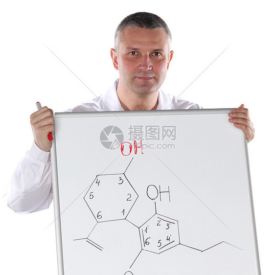 化学教师图片