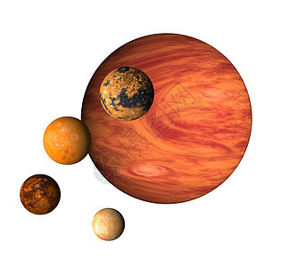 行星木星天文学插图月亮太阳系图片