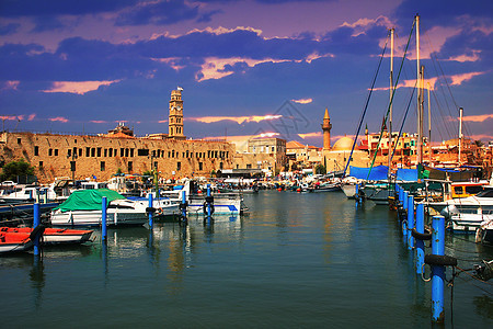旧港口 以色列阿克里图片