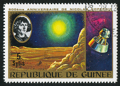 邮票集月球景观历史性石头邮件信封行星男人明信片土地天文学太阳背景