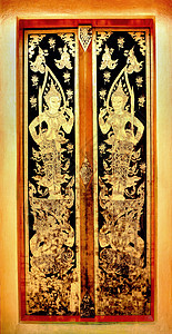 寺庙门的详情装饰信仰手工宗教工艺雕塑风格建筑学旅行传统图片