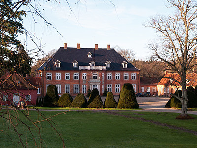 丹麦大漂亮的豪华住宅区 丹麦面积奢华贷款财富乡村地产院子建筑皇家城市图片