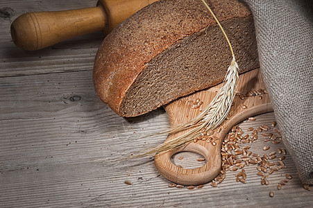 面包和耳朵杂货店营养馒头农作物粮食稻草乡村种子谷物收成图片