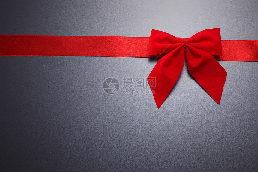 红丝带兄弟白色纺织品纪念日红色圣诞礼物生日礼物庆祝领结庆典图片