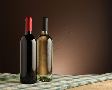 葡萄酒瓶桌子玻璃白酒酒精背景图片