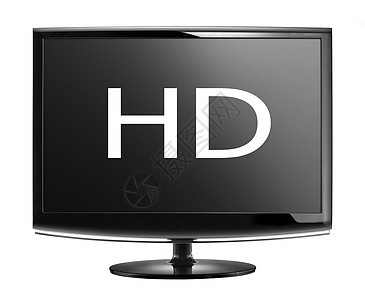 高定义 lcd 孤立电视图片