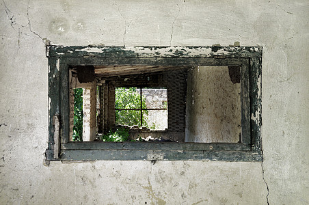 窗口框剥皮仓库建筑风化白色建筑学框架苦恼废墟衰变图片