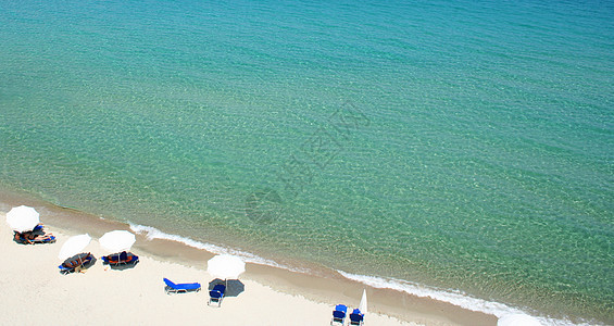 希腊 哈尔基迪基海滩休息旅游乐趣海岸酒店旅行海洋游泳水池运动图片