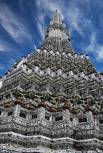 Wat Arun 黎明寺庙旅行太阳游客宗教城市天空吸引力旅游建筑艺术图片