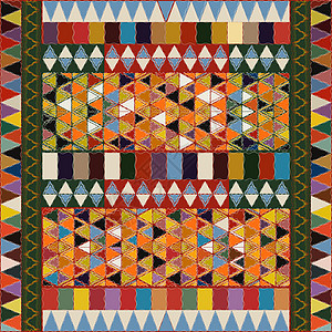 种族模式纺织品边界插图手工装饰品织物地面小地毯材料挂毯图片