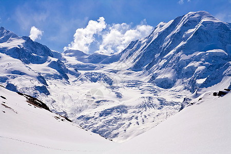 瑞士的瑞士阿尔卑山瑞士旅行地标岩石全景远足薄雾黄色天空顶峰滑雪图片