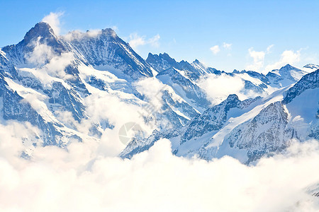 瑞士瑞士阿尔卑斯山的Jungfrau地区图片