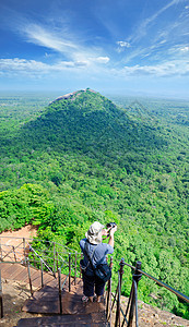 Sigiriya山(锡兰)的景象图片