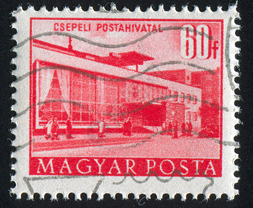 布达佩斯大楼市中心历史性集邮邮票邮件信封吸引力明信片城市建筑图片