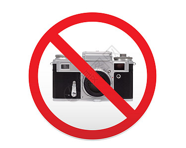 禁止使用照相机和摄影机的标志图片
