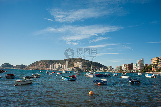 阿利坎特钓鱼城市水平阳光酒店晴天建筑物图片