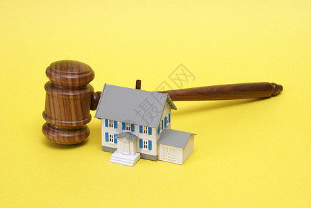 住房概念法庭财产破产销售法律司法建筑法官融资权威图片